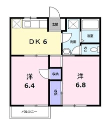 相可駅 徒歩89分 2階の物件間取画像